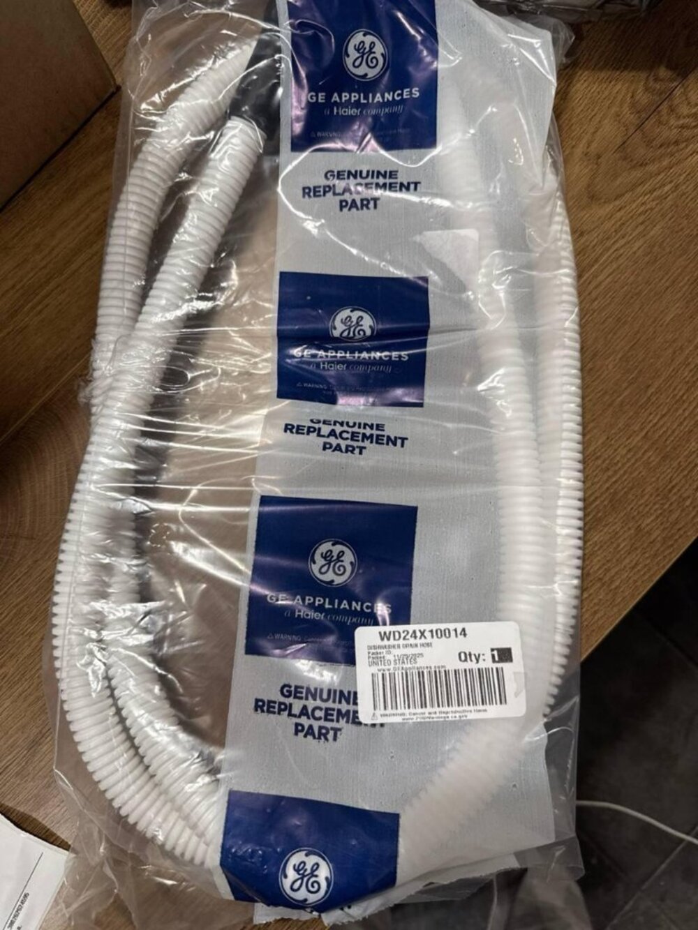 WD24X10014 | Dishwasher Drain Hose | GE BRAND NEW